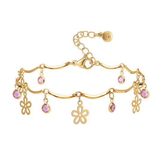 18k Gold Plated Anklet